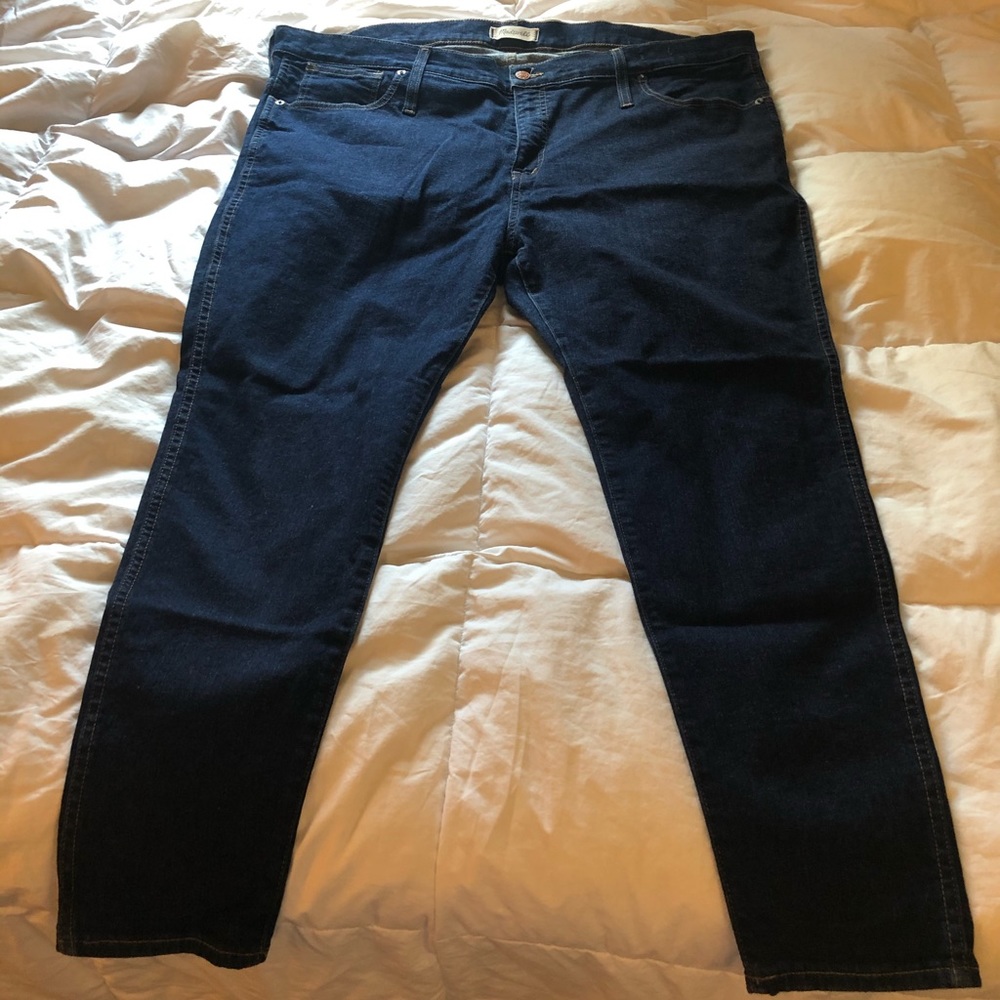 Madewell 10” high rise jeans sz 36 petite 18 short